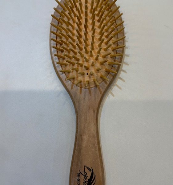 برس گرد چوبی